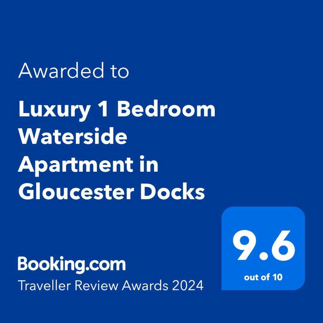 Luxury 1 Bedroom Waterside Apartment In Gloucester Docks Экстерьер фото